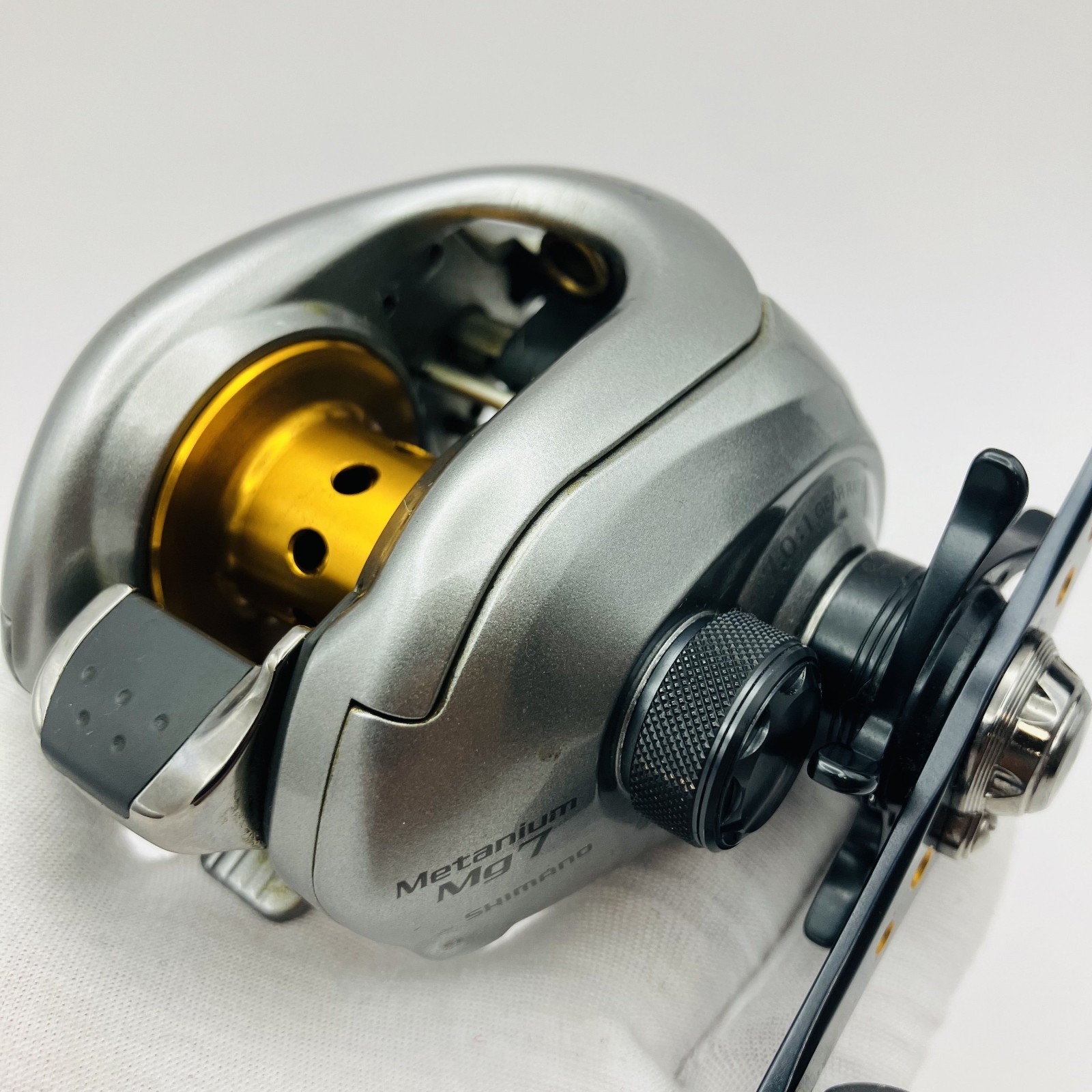 „Exc+++++“ shimano 07 Metanium Mg7 Right Handle Bait Casting Reel w/Box s0555