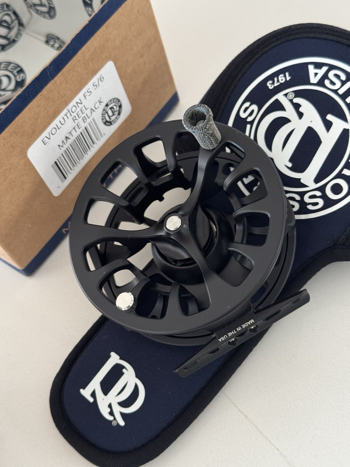 **BEAUTIFUL** 🔥 ROSS EVOLUTION FS 5/6wt Black Fly Reel!! 🔥 ~New~