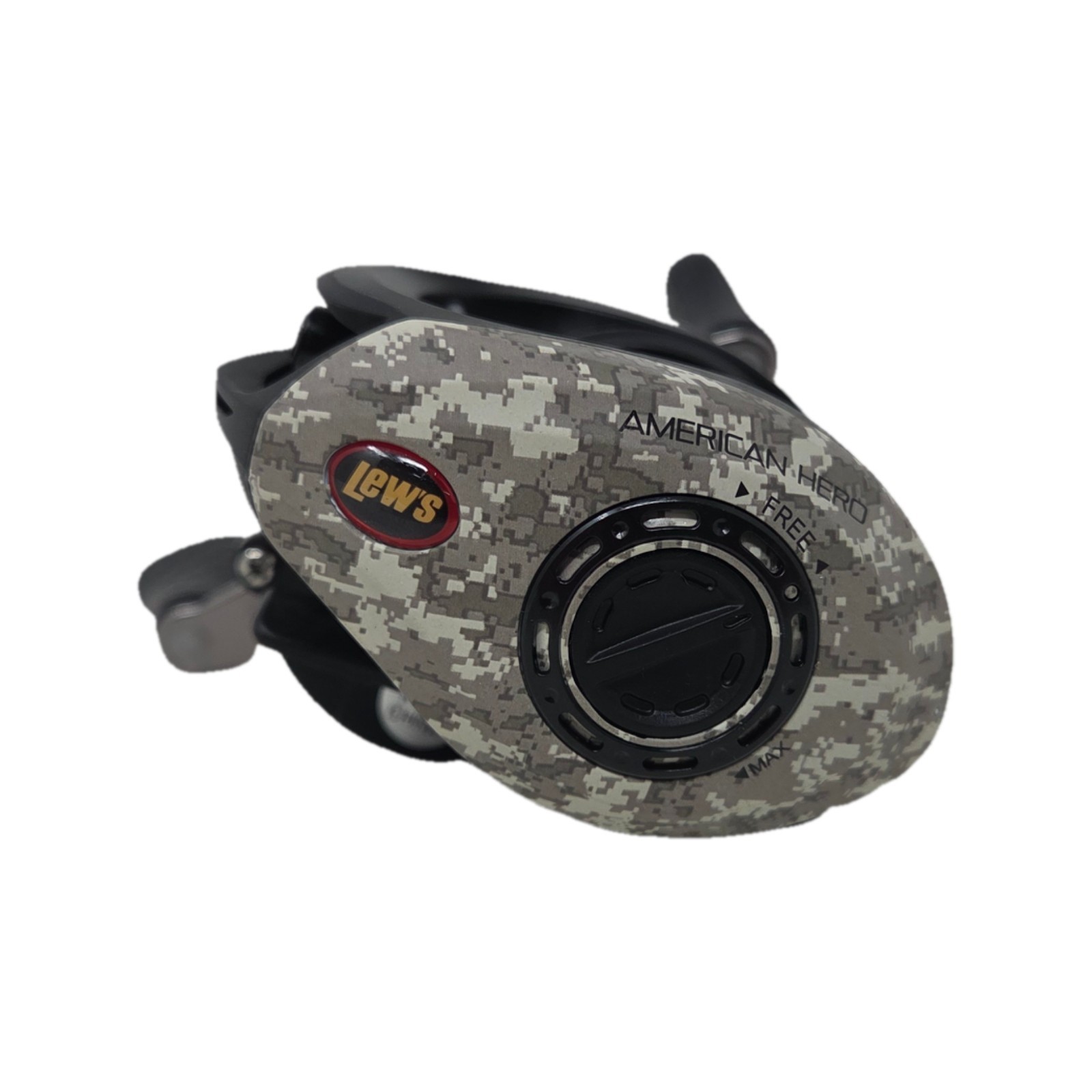 Lew’s American Hero Baitcasting Reel 7.1:1 Camo 6 Bearing Speed Spool Brand New