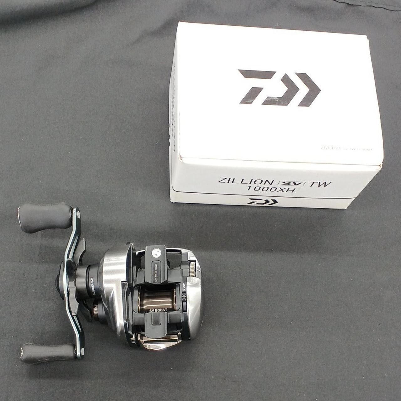 Daiwa Zillion SV TW 1000XH Baitcasting Reel with Box, 10.2 oz, 6.3:1 Gear