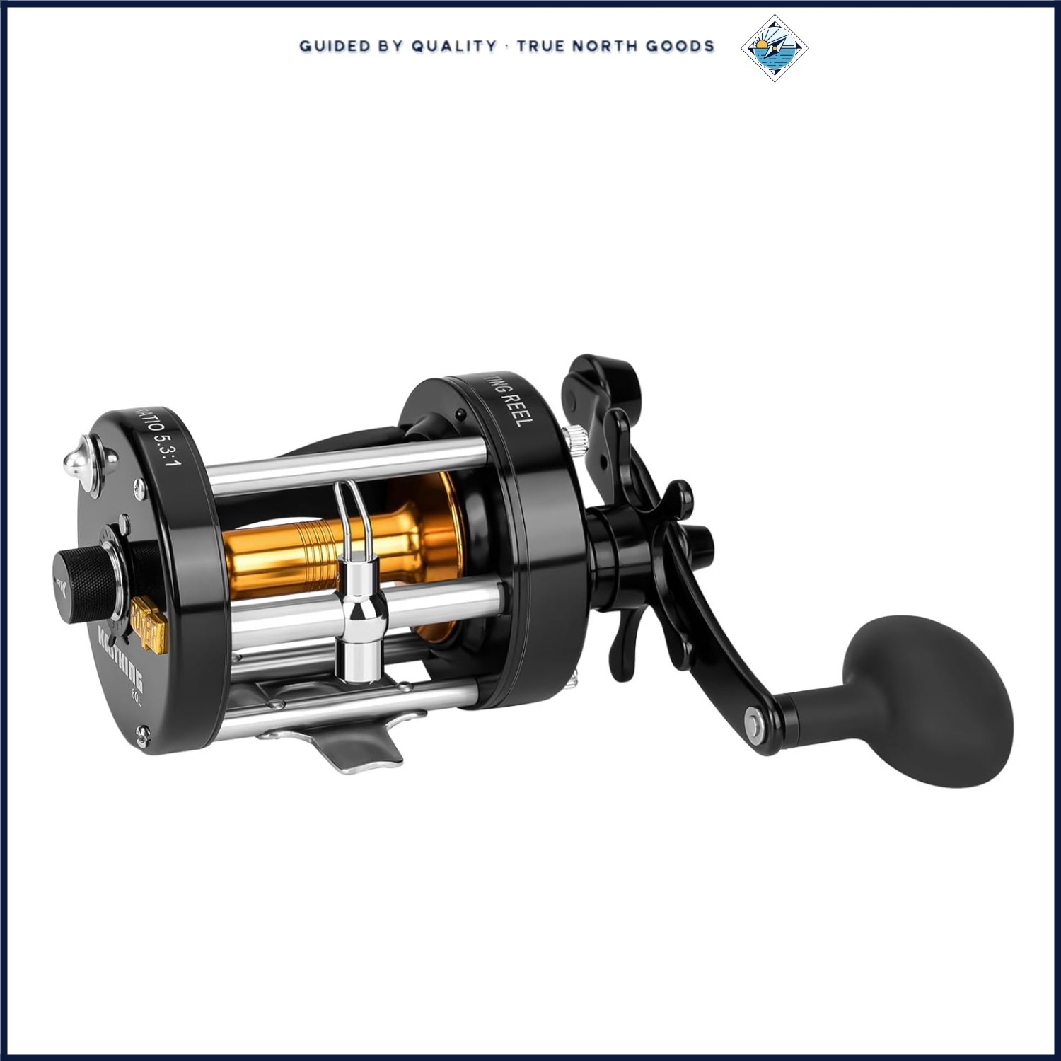 Super Smooth Fishing Reel with Double Shielded Stainless Steel Bearings