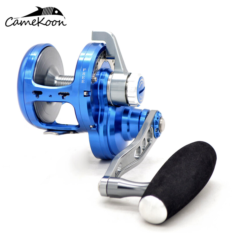 CAMEKOON Lever Drag Big Game Offshore Seafishing Multiplier Jigging Fishing Reel