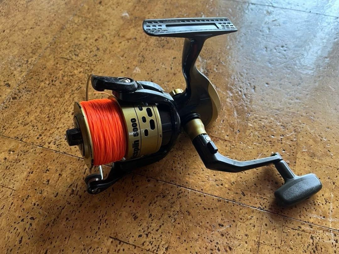 Okuma 5000 4000 Spinning Reel Lot Used Line Included
