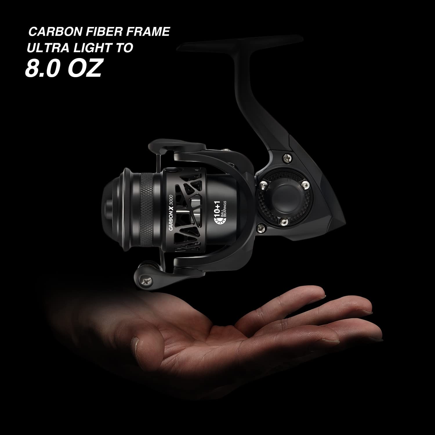Piscifun Carbon X Ultralight Spinning Reel, Carbon Frame, 3000 Series