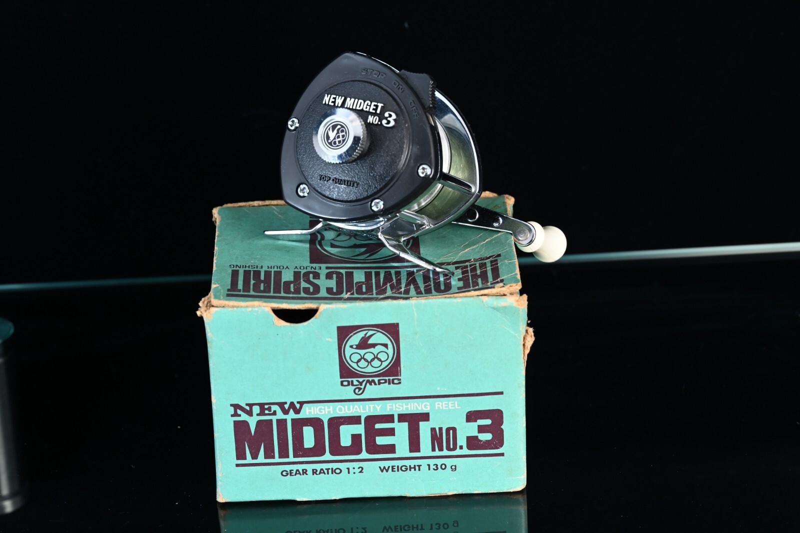 OLYMPIC Baitcasting Reel NEW Midget No.3 [Exc] Shipping From JP MIJ