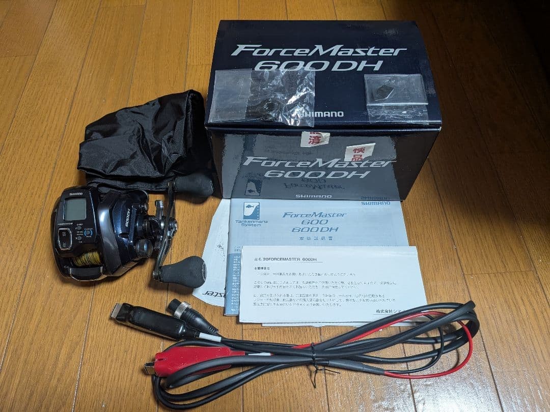 Mint SHIMANO 20 Forcemaster Electric Reel 600DH w/ Case Box