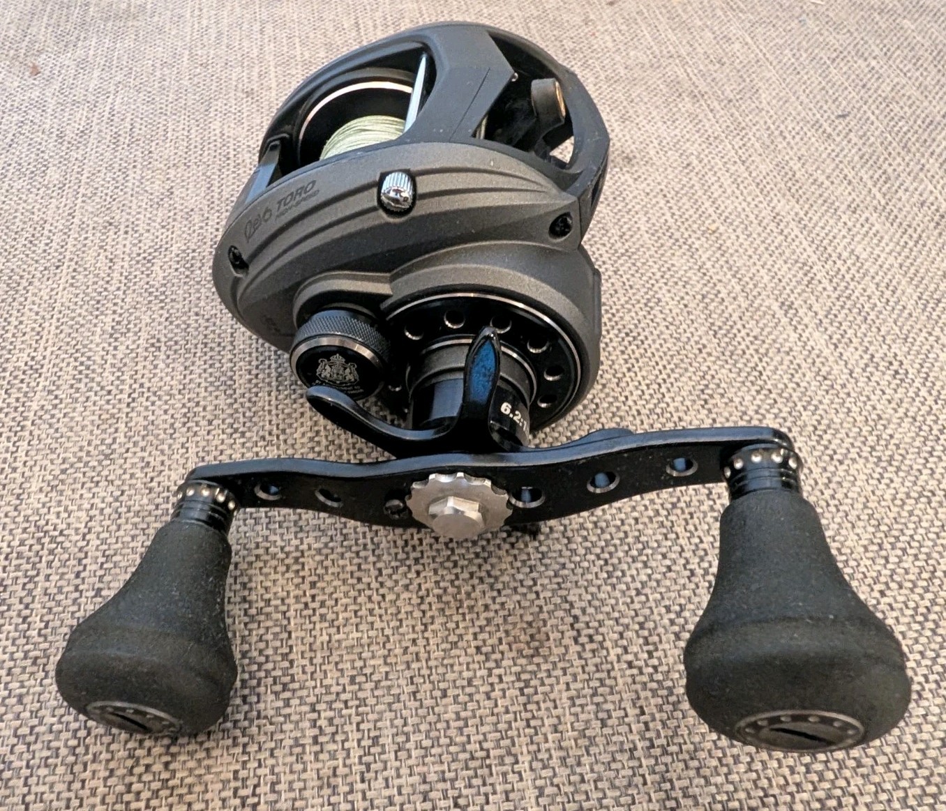Abu Garcia Revo Toro Beast 60HS, 80 Lb Braid