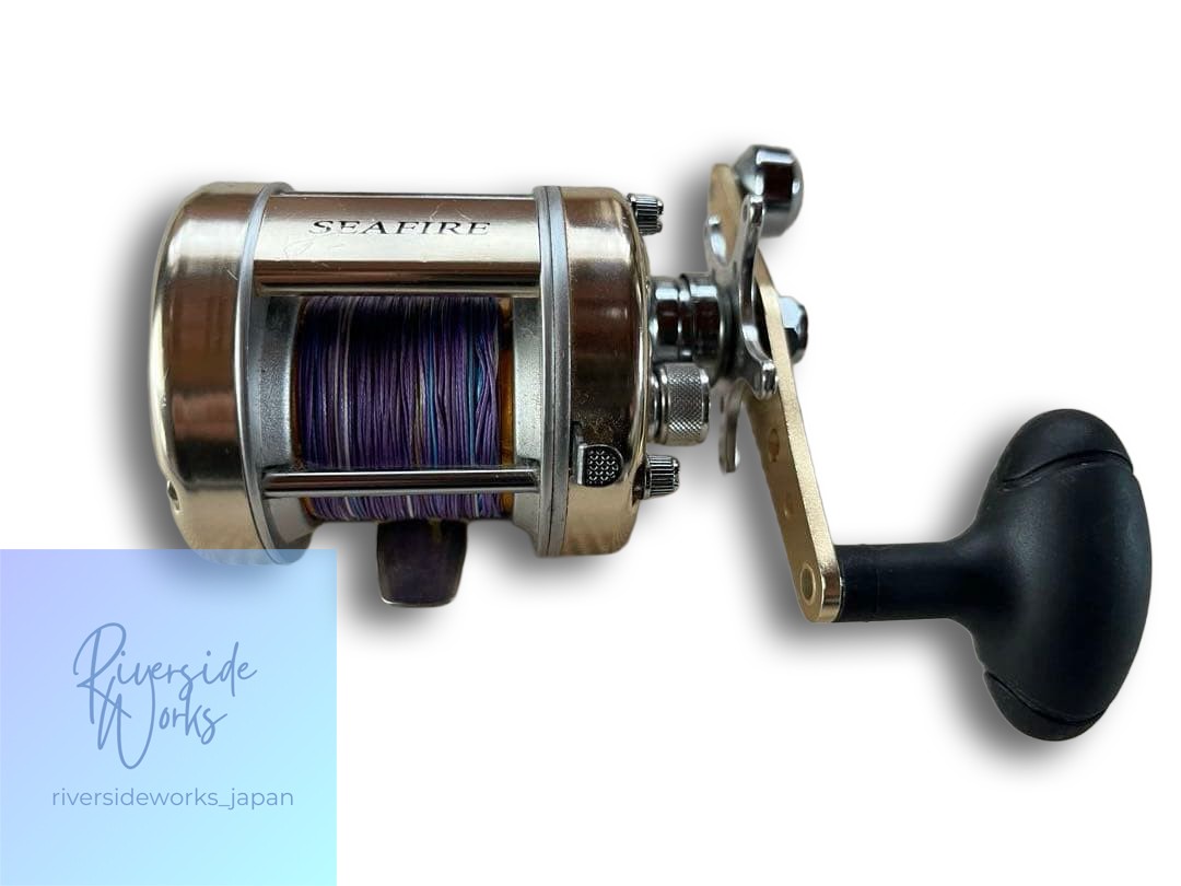Daiwa Baitcasting Reel Silver Gold for Boat Fishing