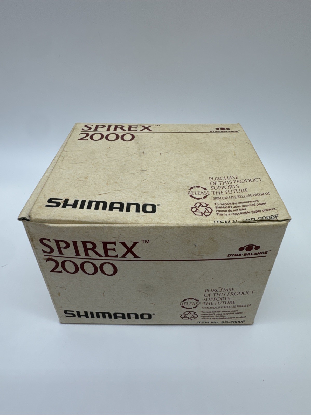 Shimano Spirex 2000 BOX ONLY W/extra Spools And Paperwork