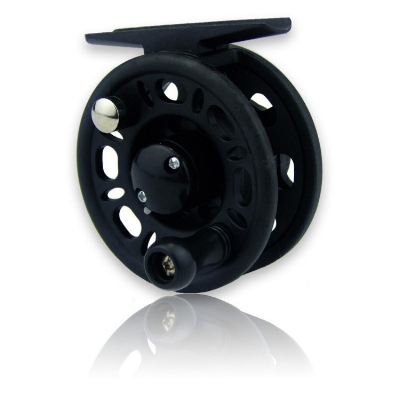 1X Fly Fishing Reel Ultralight Weight Ice Fishing Reel Cast Drum Wheel Gear
