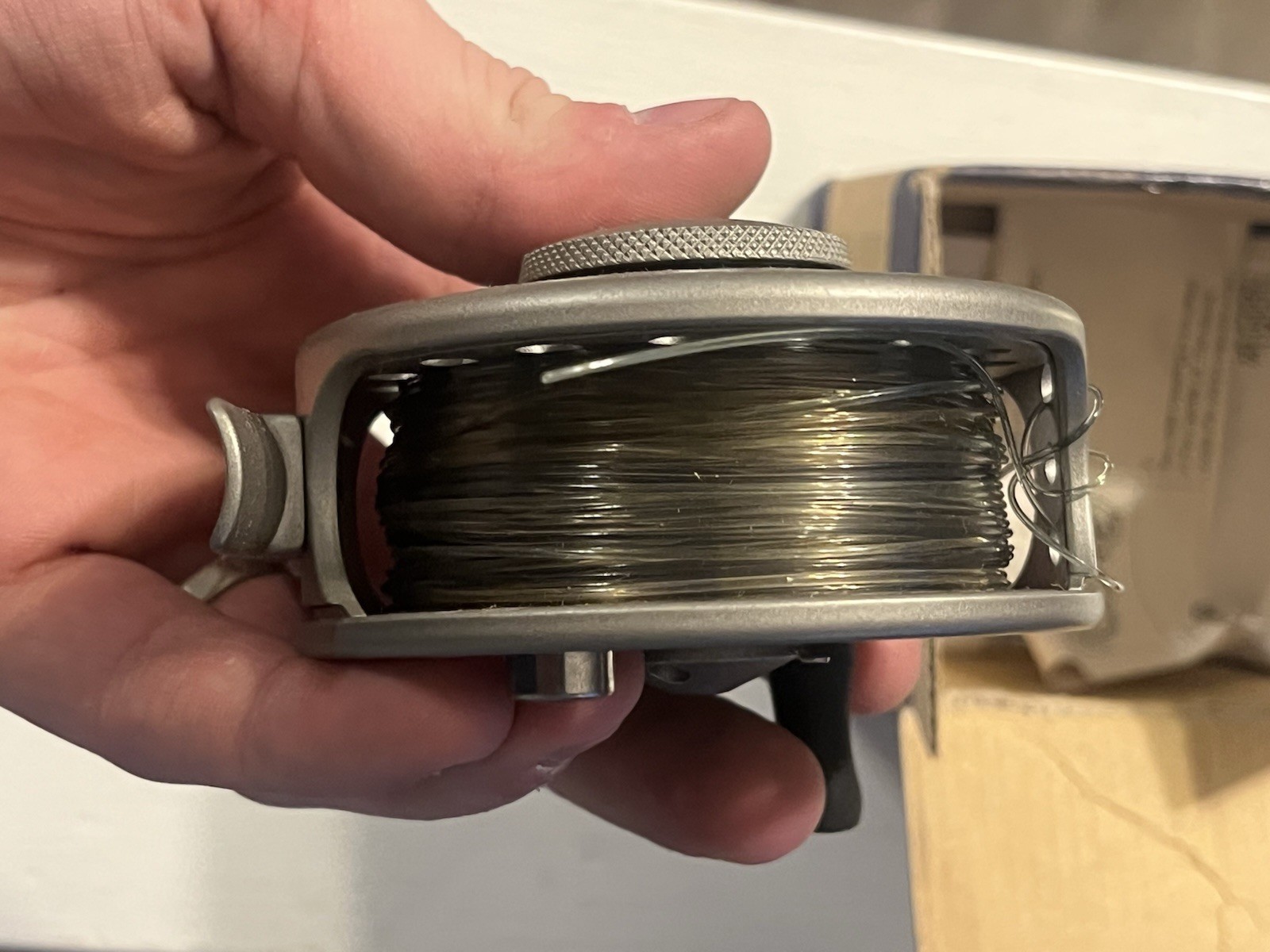 OKUMA SLV-45 Fly Reel w/Line and Original Box
