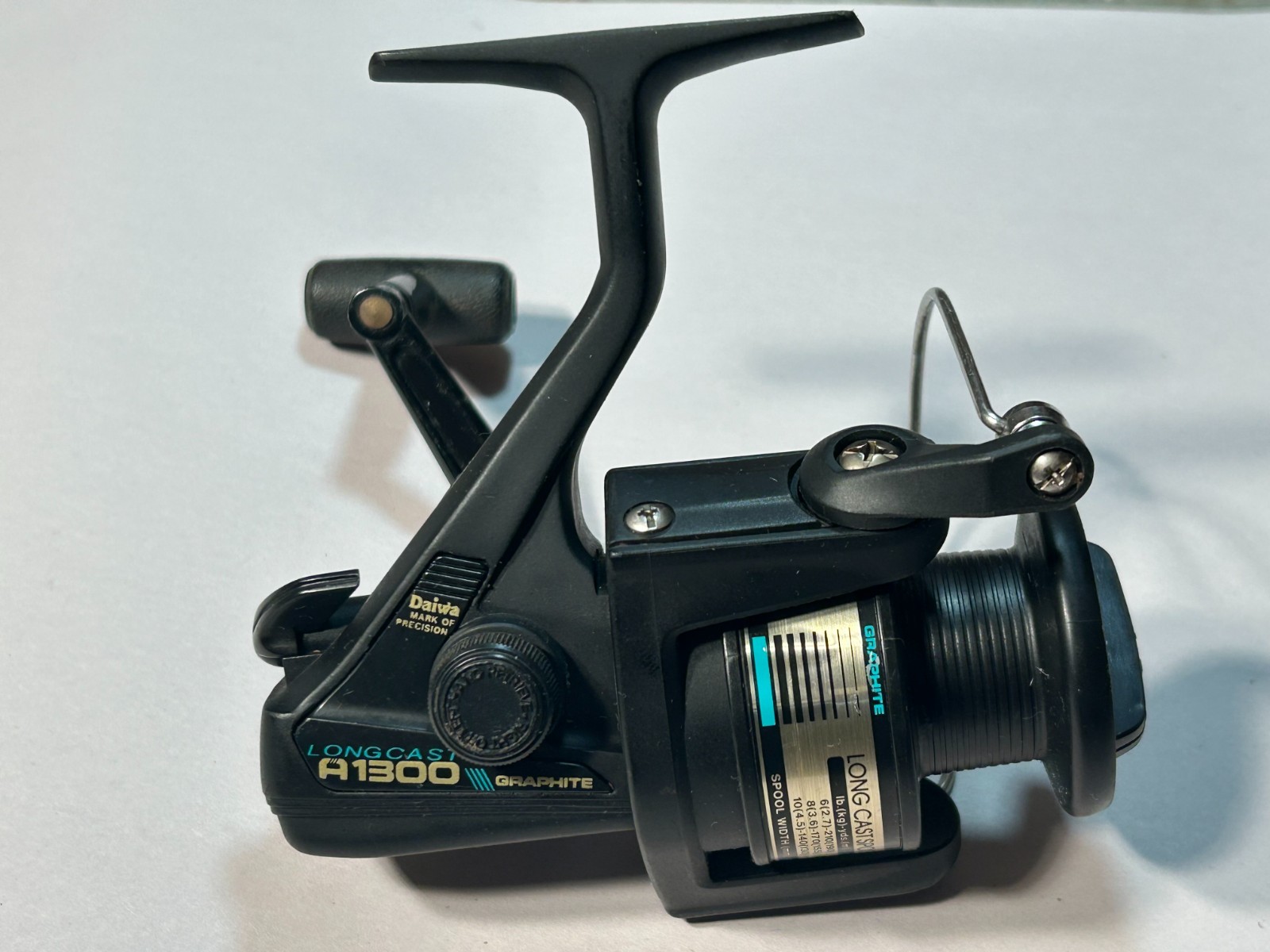 Daiwa A1300 Longcast Graphite Reel Thailand Made Long Cast Spool
