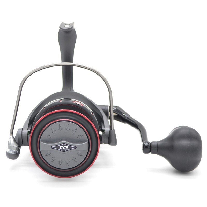 Long Casting Spinning Reel Surf Fishing with Carbon Body and Rotor 14+1 Bearings