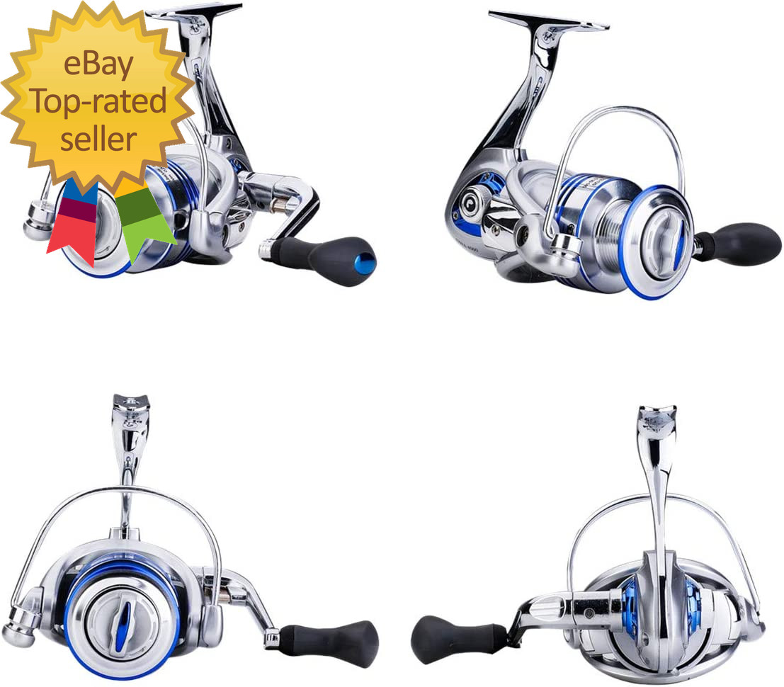Spinning Fishing Reels for Saltwater Freshwater 3000 4000 5000 6000 7000 Spools