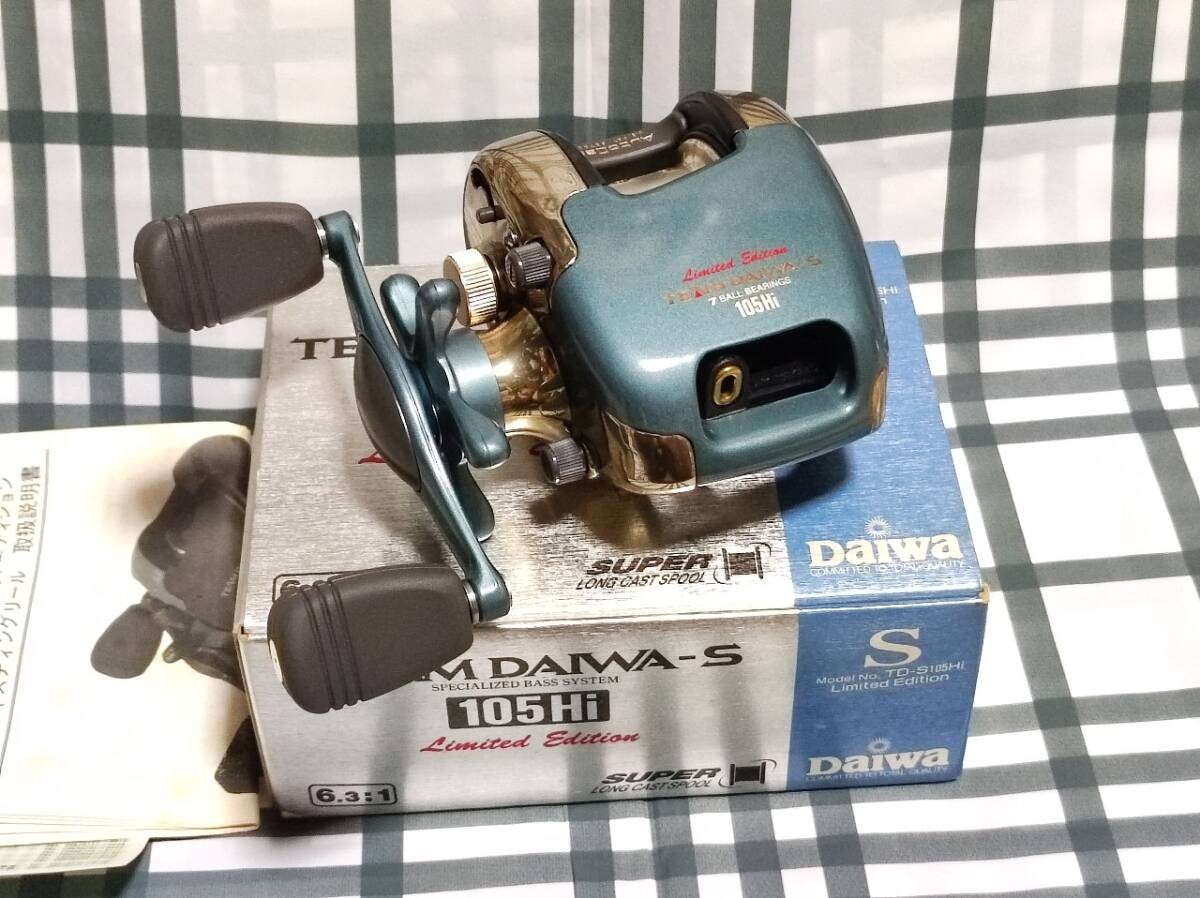 Daiwa Team Daiwa S 105Hi Edition, Gold, Made in Japan, Unused
