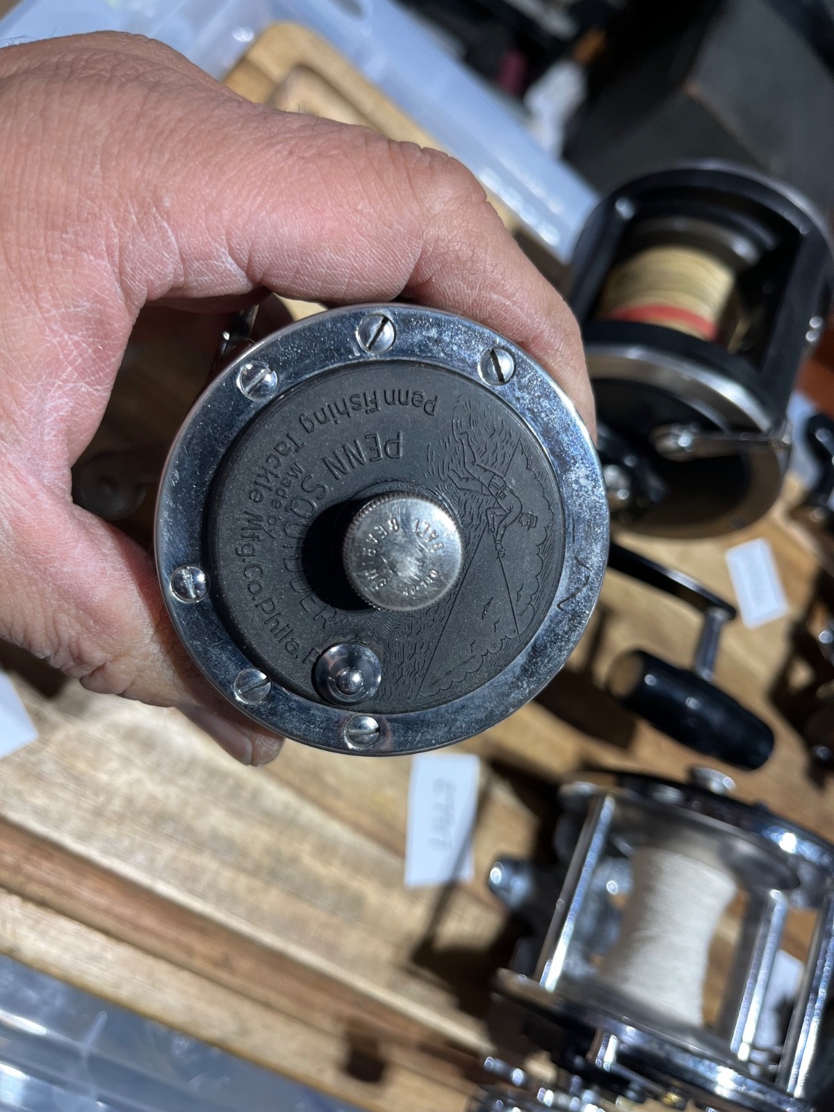 Penn 140 Squidded fishing reel made in USA (27916)