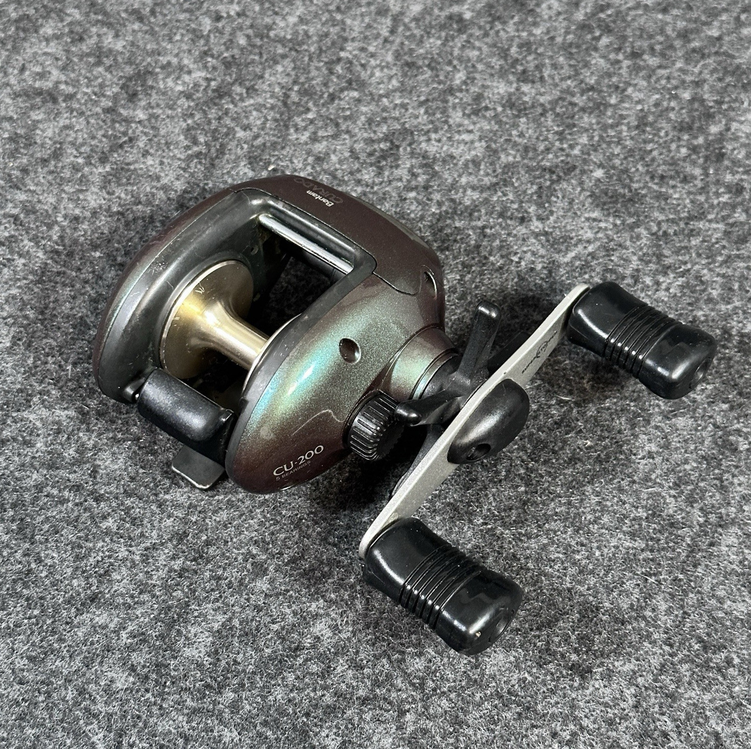 Shimano Bantam Curado CU-200 – 5 Bearing Right Handed JAPAN Baitcast Reel VTG