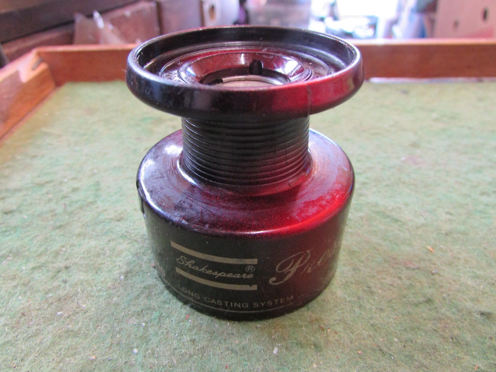 SHAKESPEARE PRESIDENT 2509-0040 FRONT DRAG REEL GRAPHITE SPARE SPOOL X 2 VGC