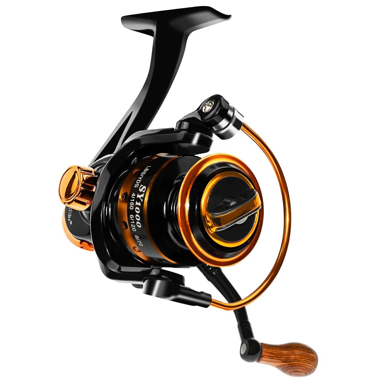 Lightweight Ultra Smooth Spinning Reel 12+1 BB for Ice/Summer Fishing 3000/1000
