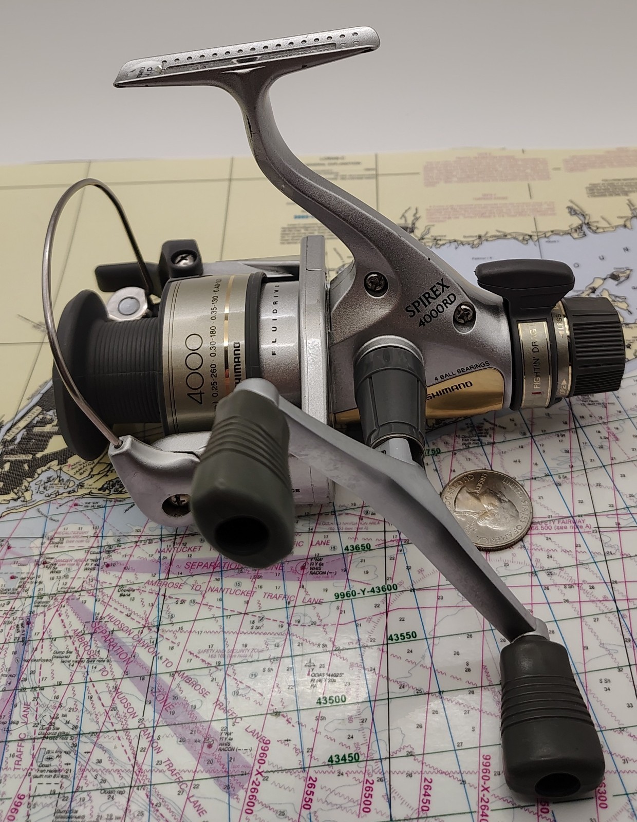 SHIMANO SPIREX 4000RD SPINNING FISHING REEL *BEST-4-MEDIUM ACTION *L@@K !!