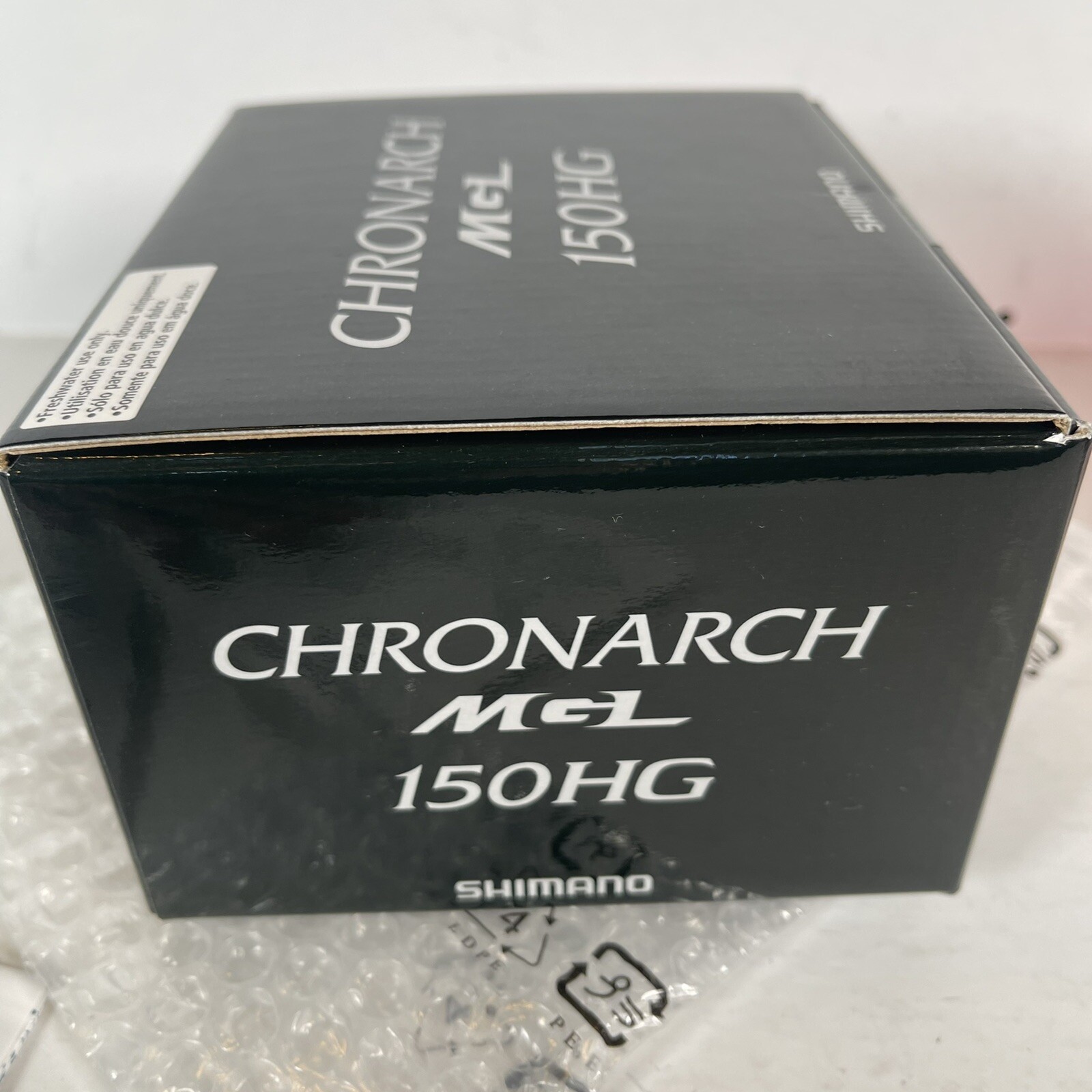 Shimano Chronarch CHMGL150HG MGL 150 HG Baitcasting Reel BOX & PAPERWORK ONLY