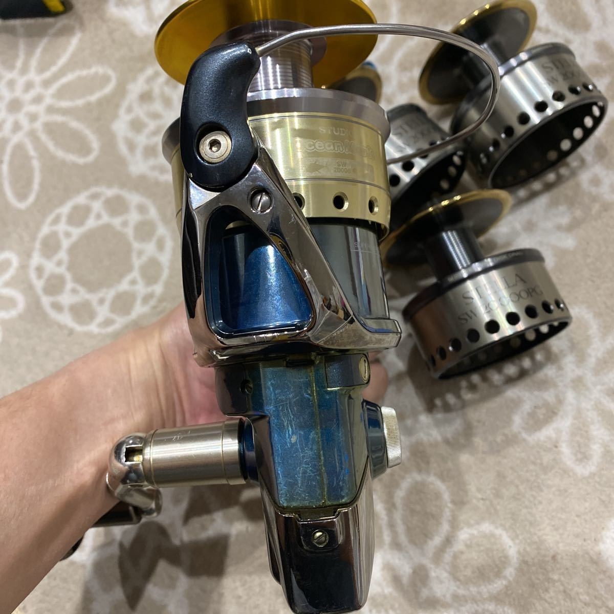 Shimano 01 Stella SW 20000PG Fishing Reel Multiple Spools Included
