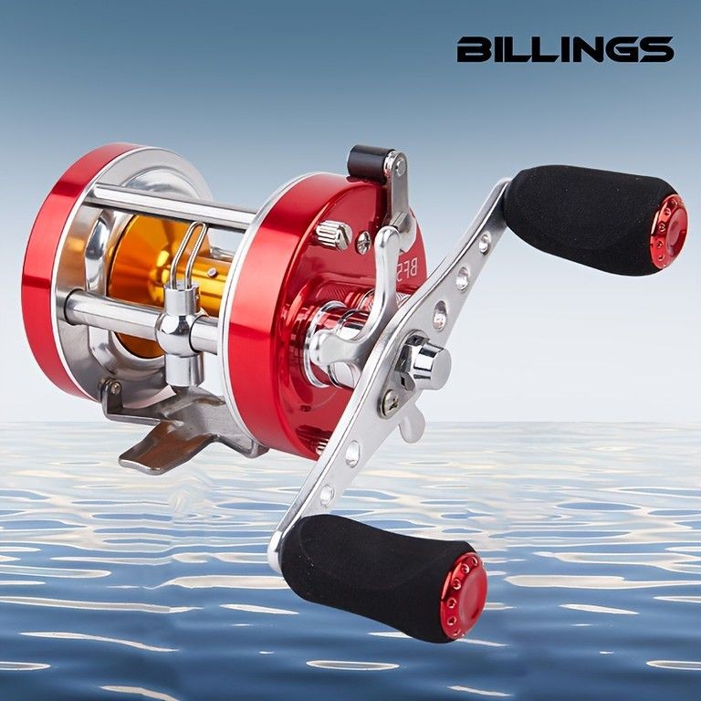 Baitcasting Reel 5.2:1 4.2:1 Left/Right Hand High Drag Force Used