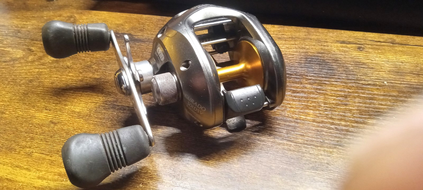Shimano Curado 301DSV Casting Reel – Left Handed – Gently Used But Excellent
