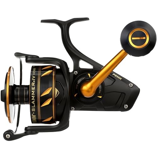 PENN SLAMMER IV, IPX6 Durable Spinning Reel for Offshore 10500 (PE12 No. 300 m)