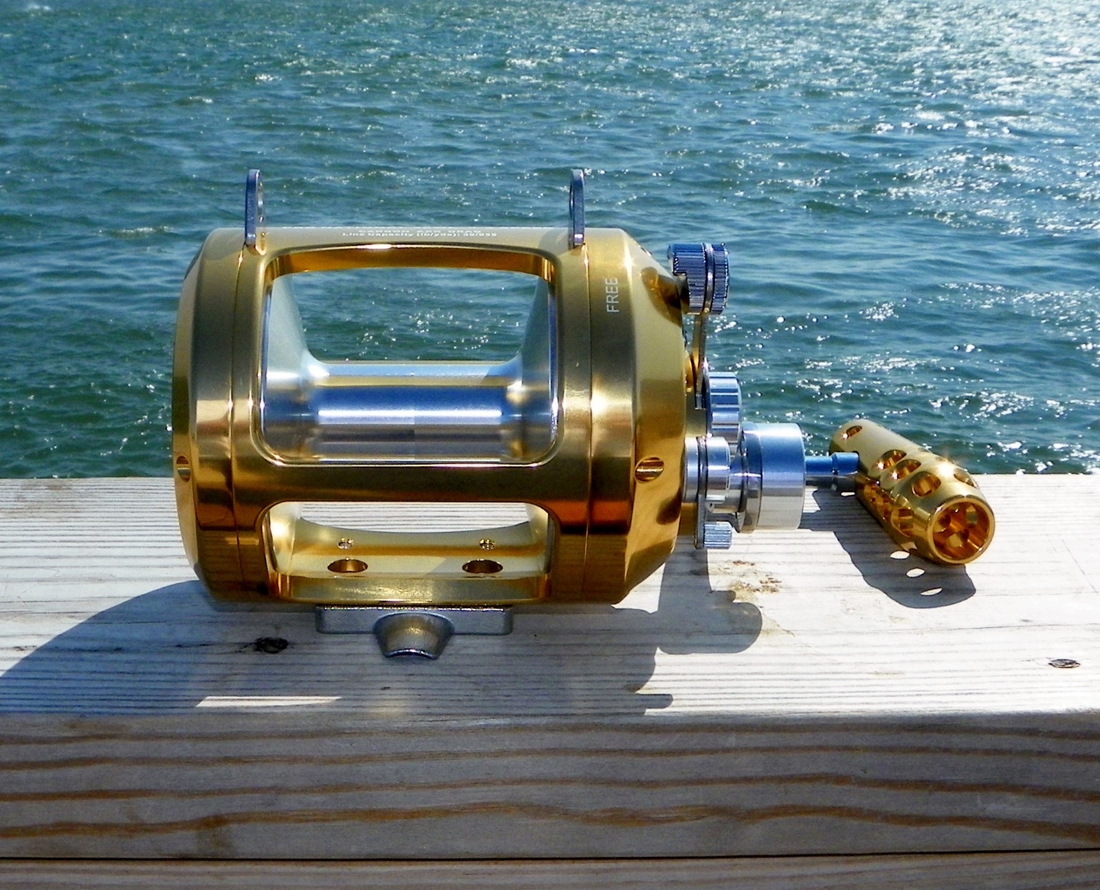 OKIAYA PRO-NATIONAL 30W-II 2 with AXR Drag 2 Speeds Big Game Reel