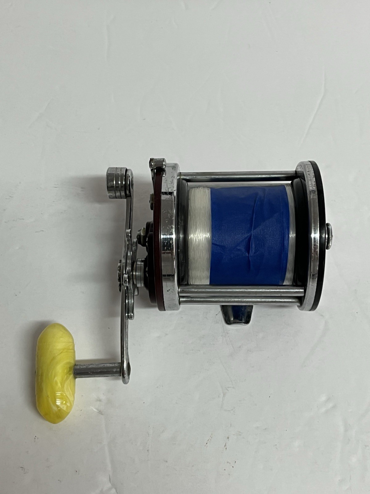 Vintage Penn Jigmaster No. 500 Saltwater Fishing Reel Made in USA Black & Chrome