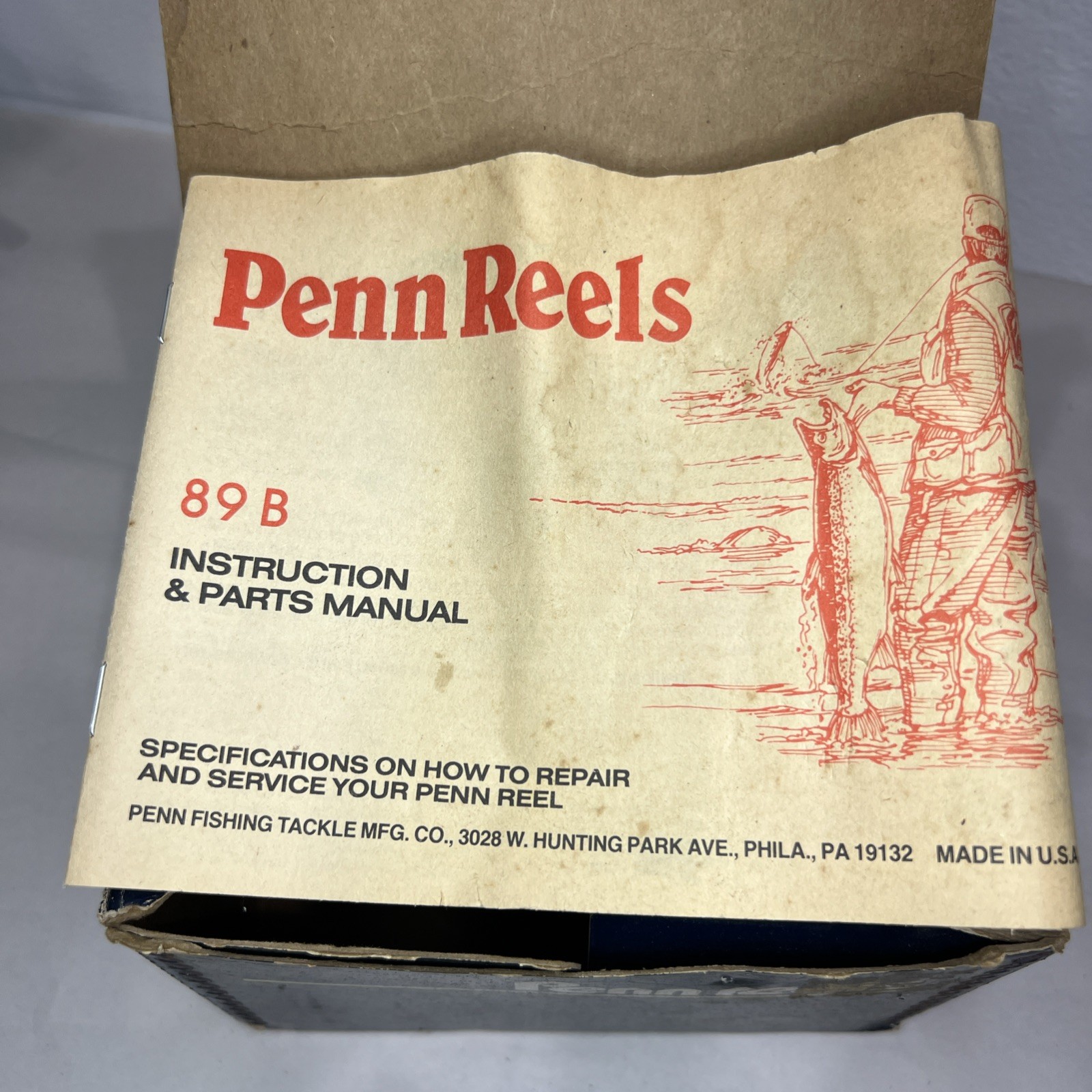 VINTAGE PENN 113H SPECIAL SENATOR 4/0 – IN BOX – MADE IN USA