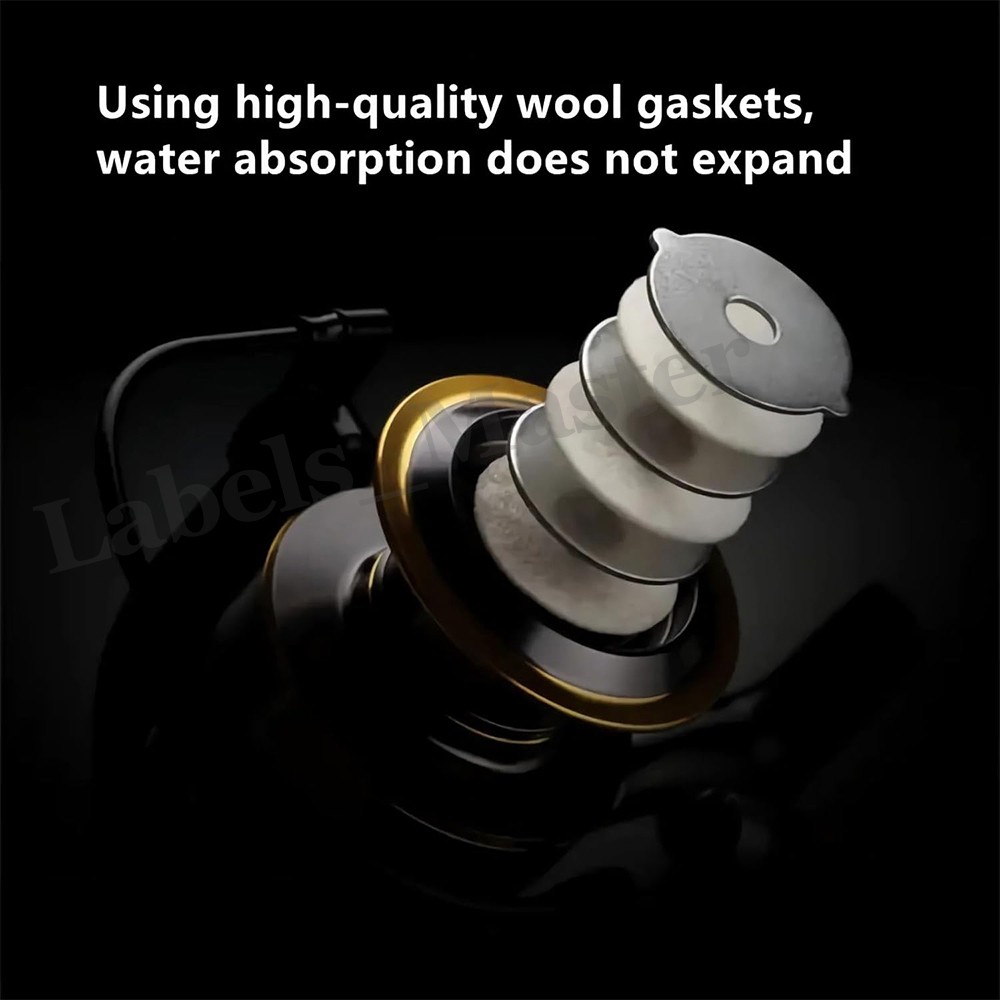 12BB Metal Spinning Fishing Reel 5.2:1 for Freshwater Saltwater 2000-7000 Series