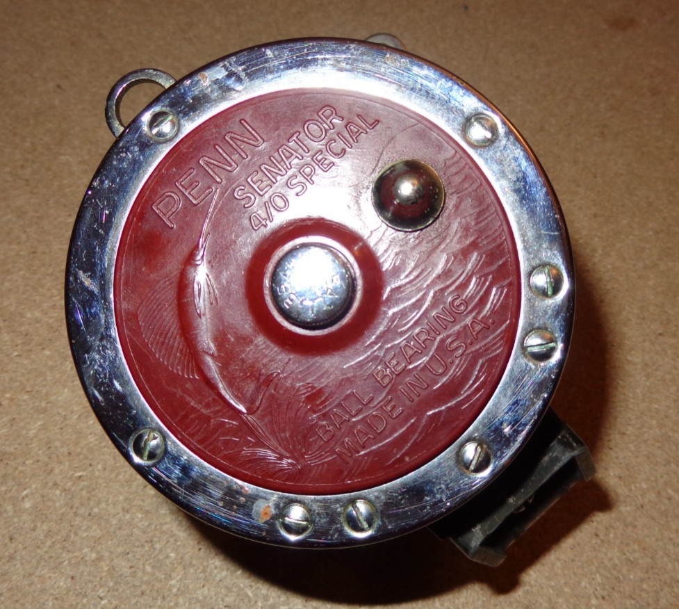 Used Penn Senator 113H Carl Newell Broadbill Super 4/0 Wide Fishing Reel BBCK