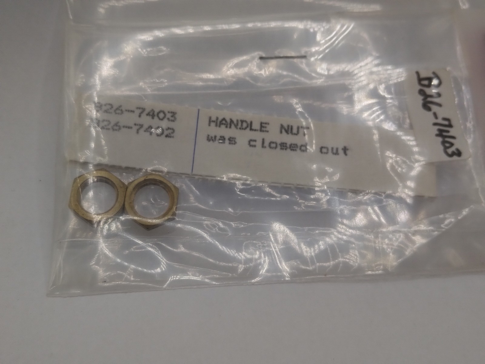 2 DAIWA 30H,47H REEL PART HANDLE NUT #B26-7403