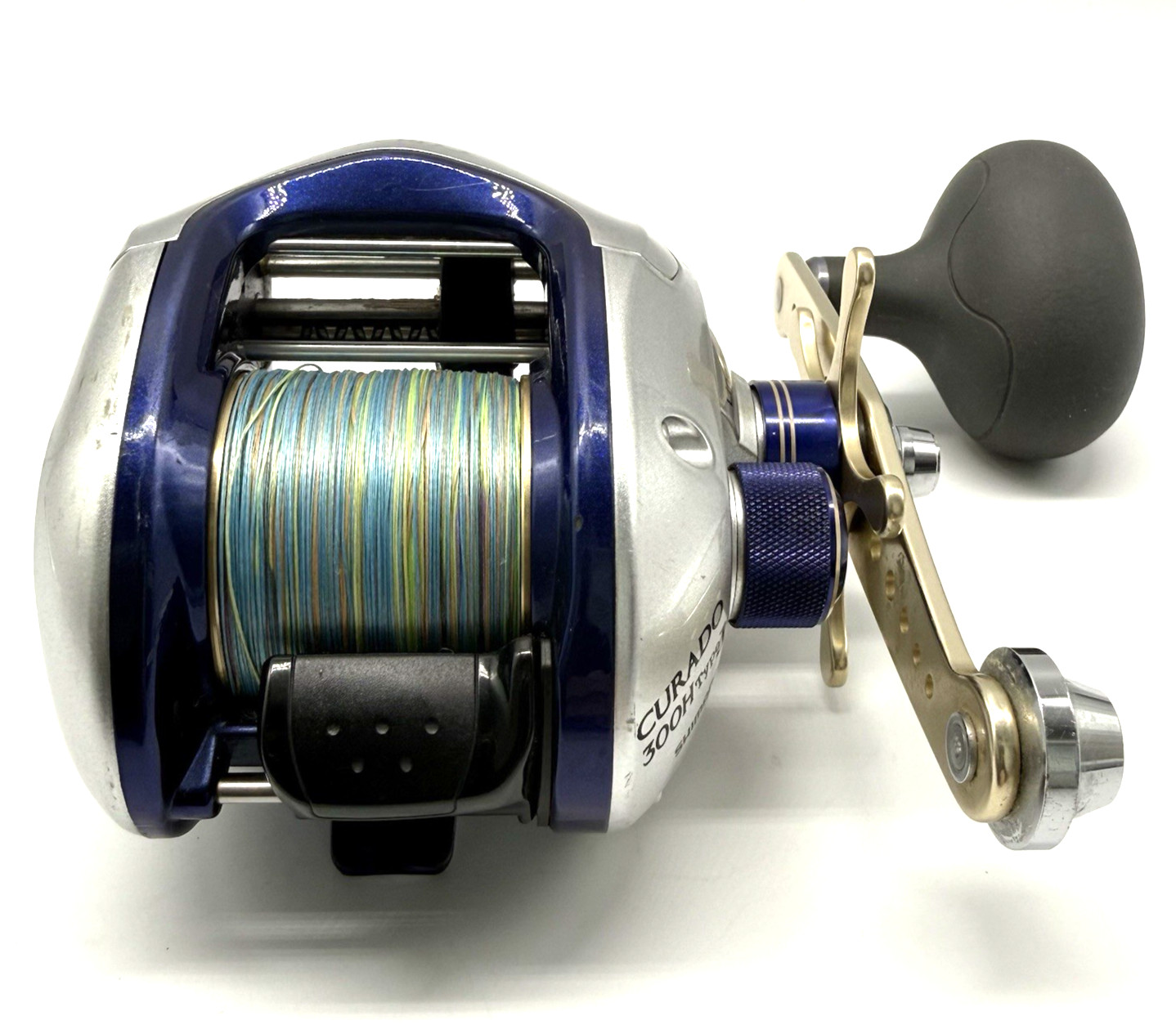 SHIMANO 08 CURADO 300H TypeJ Right Bait Casting Reel In Box JAPAN „Excellent+++“