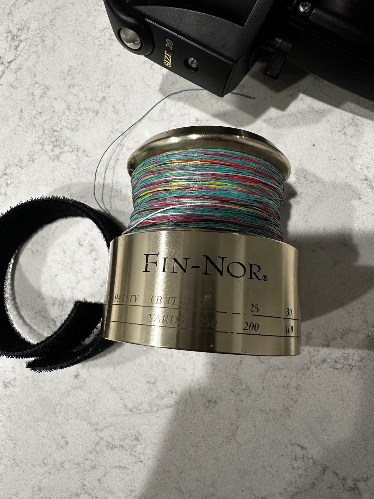 Fin-Nor AS20 Ahab Spinning Reel # 20(US Seller) Rare Find.