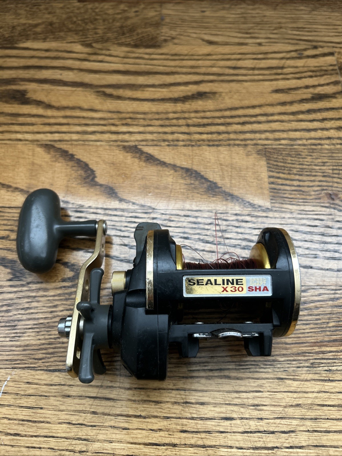 DAIWA SEALINE SPEED SHAFT X 30 SHA CONVENTIONAL CASTING FISHING REEL WITH BRAID