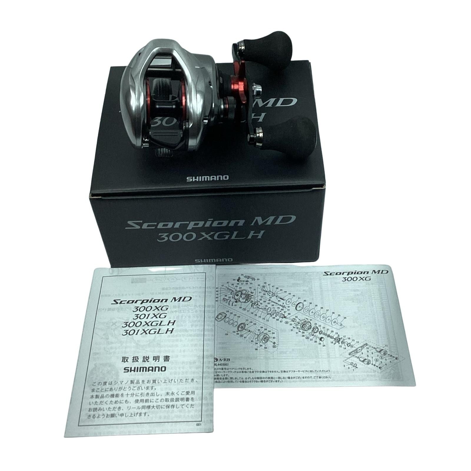 Shimano Bait Reel 21 Scorpion MD 300XGLH Used