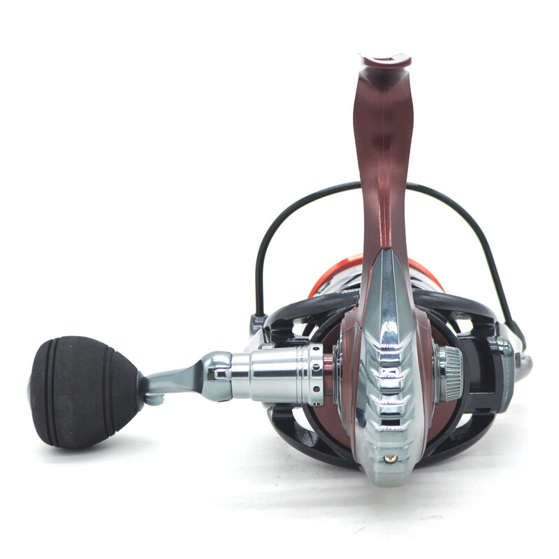 1000 to 7000 Size Saltwater Spinning Fishing Reel Graphite Frame Screw-in Handle