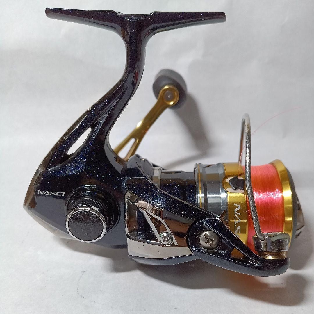 SHIMANO 16 Nasci 1000 Spinning Fishing Reel Used Japan