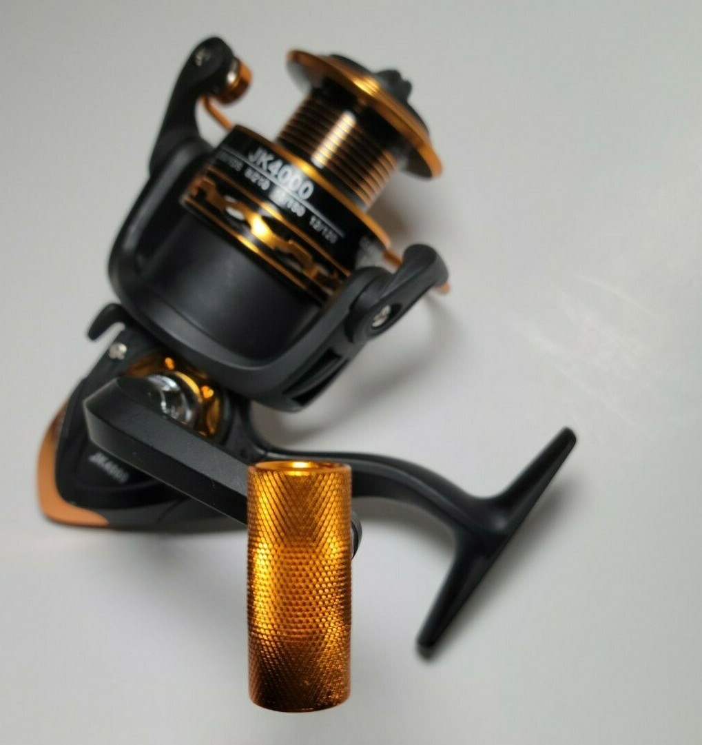 Spinning Reel Fishing Saltwater Freshwater 5.2:1 Gear Ratio L/R Interchangeable