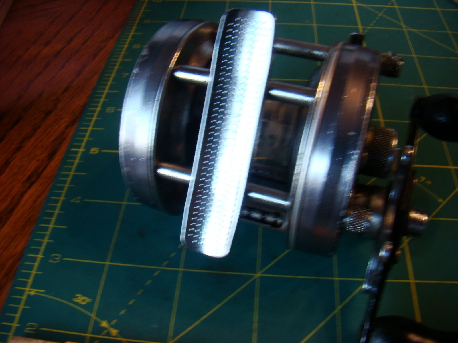 W0628 TR ABU GARCIA GRAY AMBASSADEUR 5500C 1ST YEAR MODEL 1973 FISHING REEL