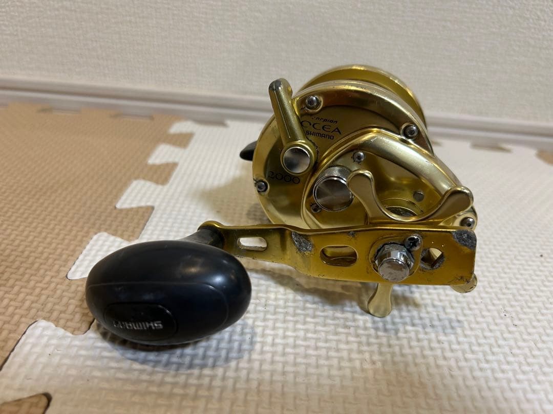 Shimano Ocea Jigger 2000 Fishing Reel Left Handle Beautiful Condition