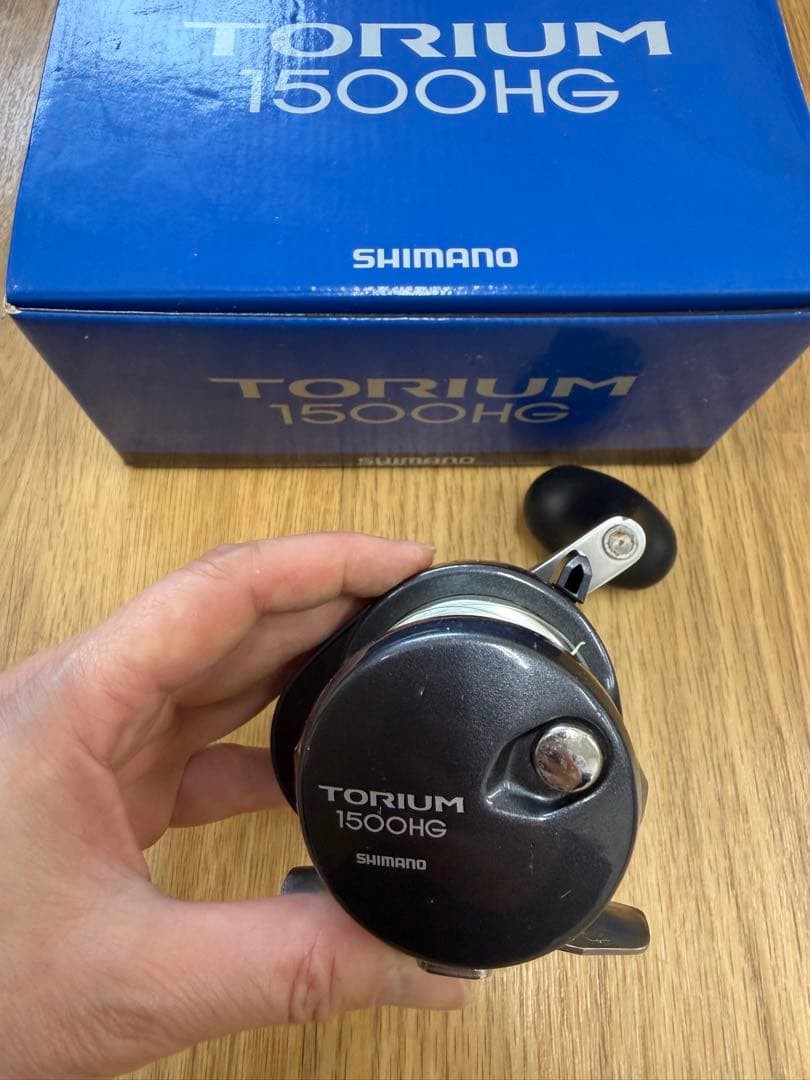SHIMANO TORIUM 1500HG Bait Reel Used