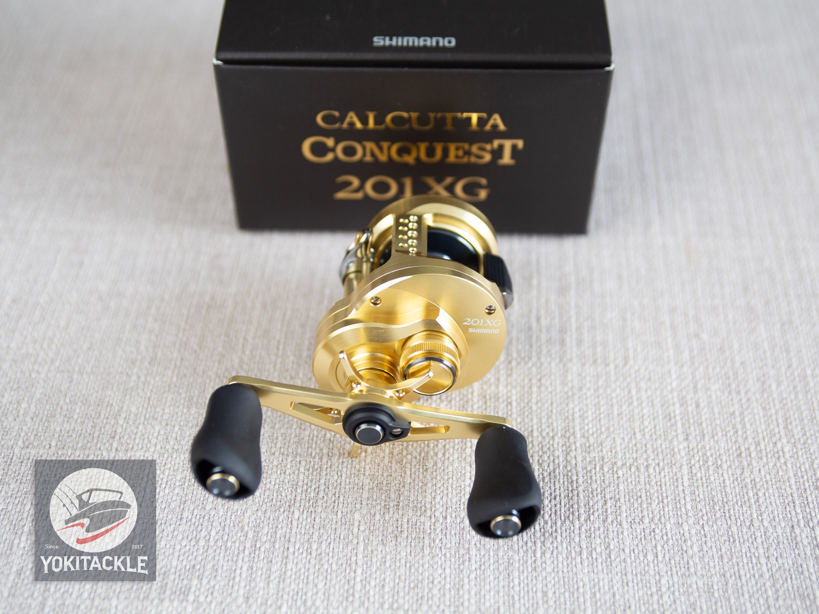 Shimano 21 CALCUTTA CONQUEST 201XG Left Baitcasting Reel Shipping From JAPAN