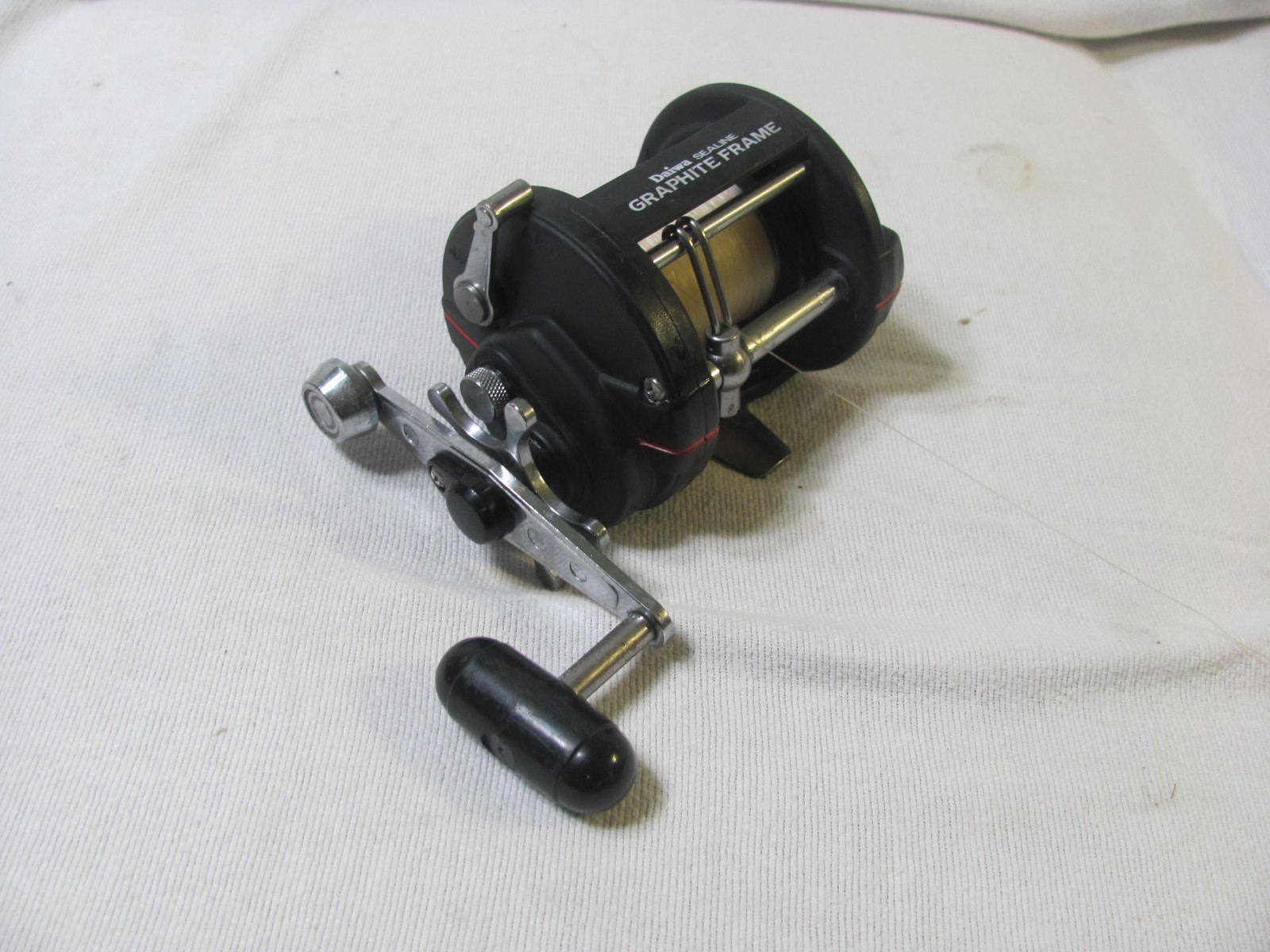 Vintage Daiwa Sealine SL175H Level Wind Reel Graphite Frame RH-Nice Working
