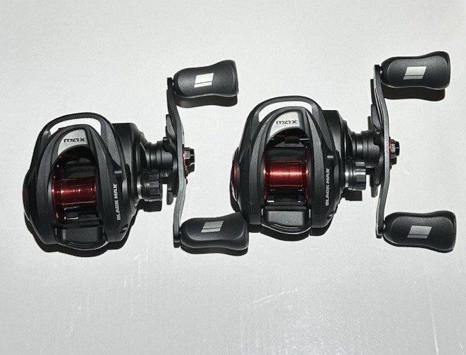 ABU GARCIA MAX BLACK MAX REEL 6.5:1 GEAR RATIO 5 BEARING SYSTEM REEL BMAX5LP