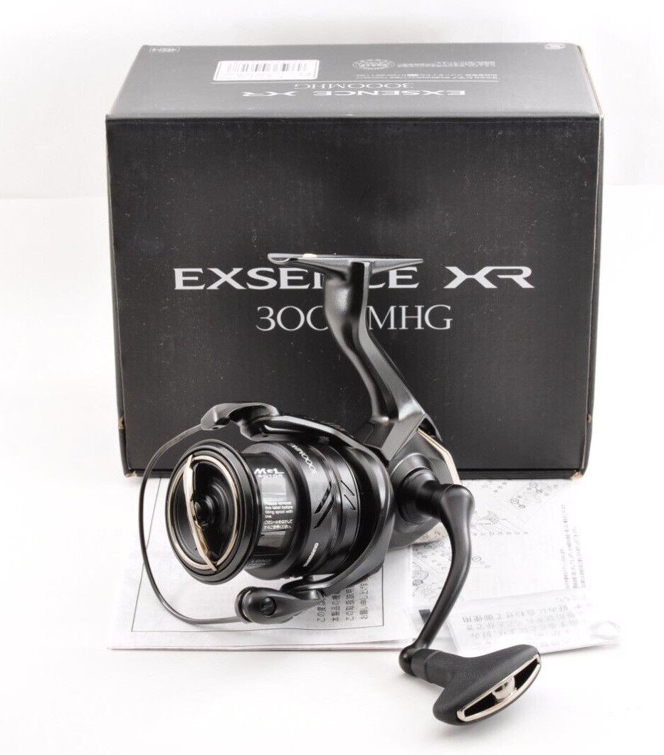 Shimano 23 Exsence XR 3000MGH Box Manual 5.8:1 Used Spinning Reel Fishing alumin