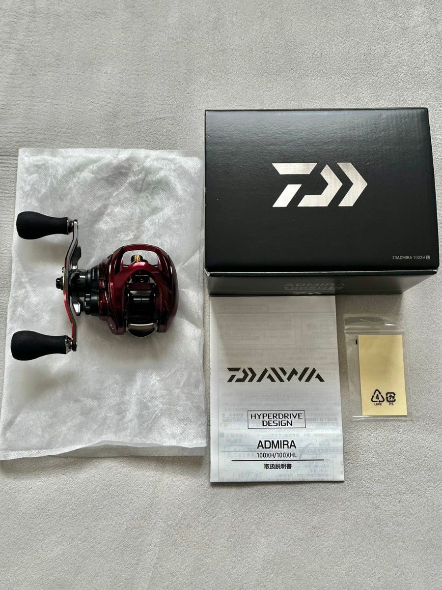 [Daiwa] 23 Admira 100XHL Left Handle ADMIRA 100XH L Daiwa